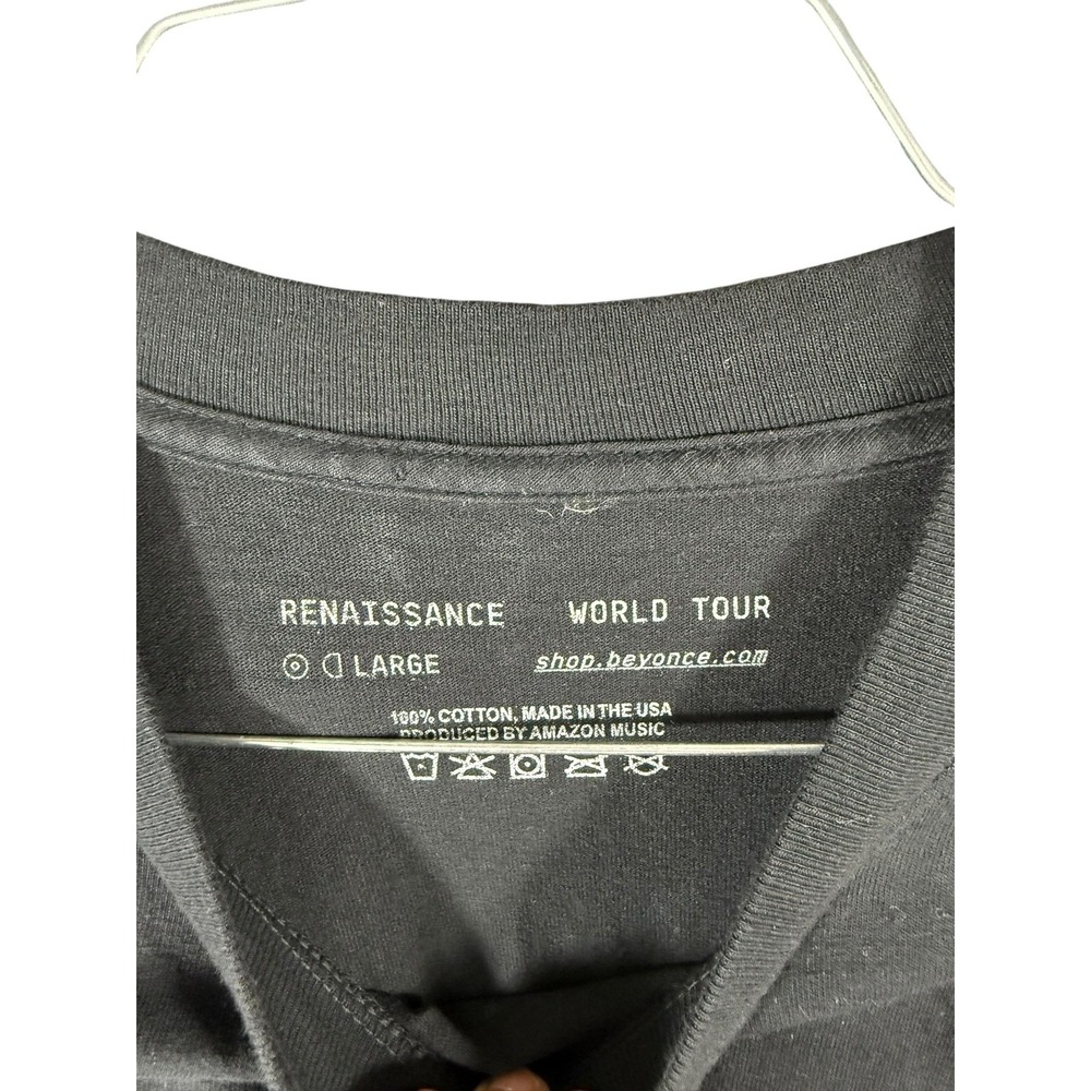 Beyonce Renaissance World Tour Shirt Mens Large Concert Graphic Tee 2023 USA - Picture 2 of 5